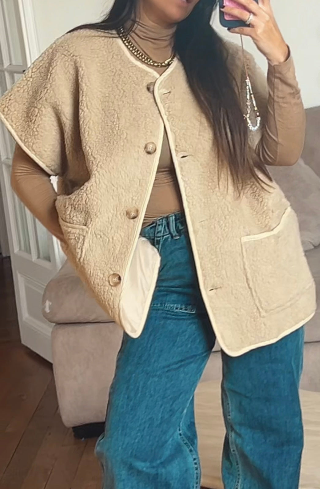 Veste moumoute BELLA