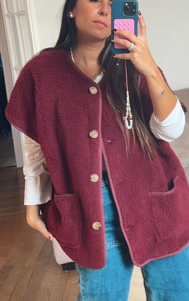 Veste moumoute BELLA