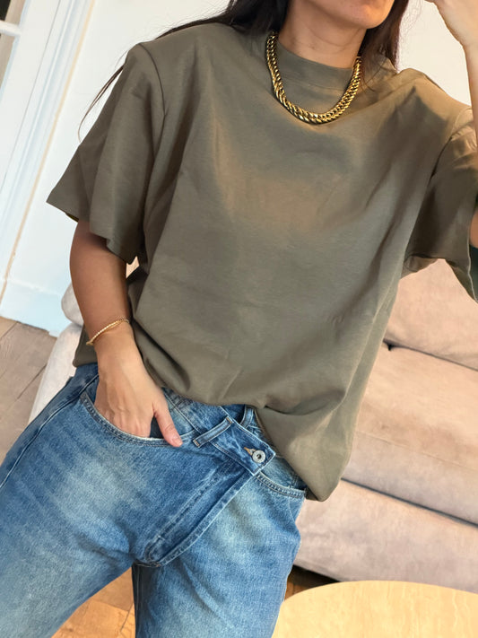 Top épaulette Leslie