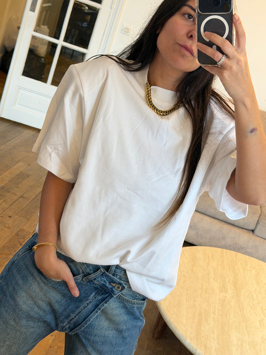 Top épaulette Leslie