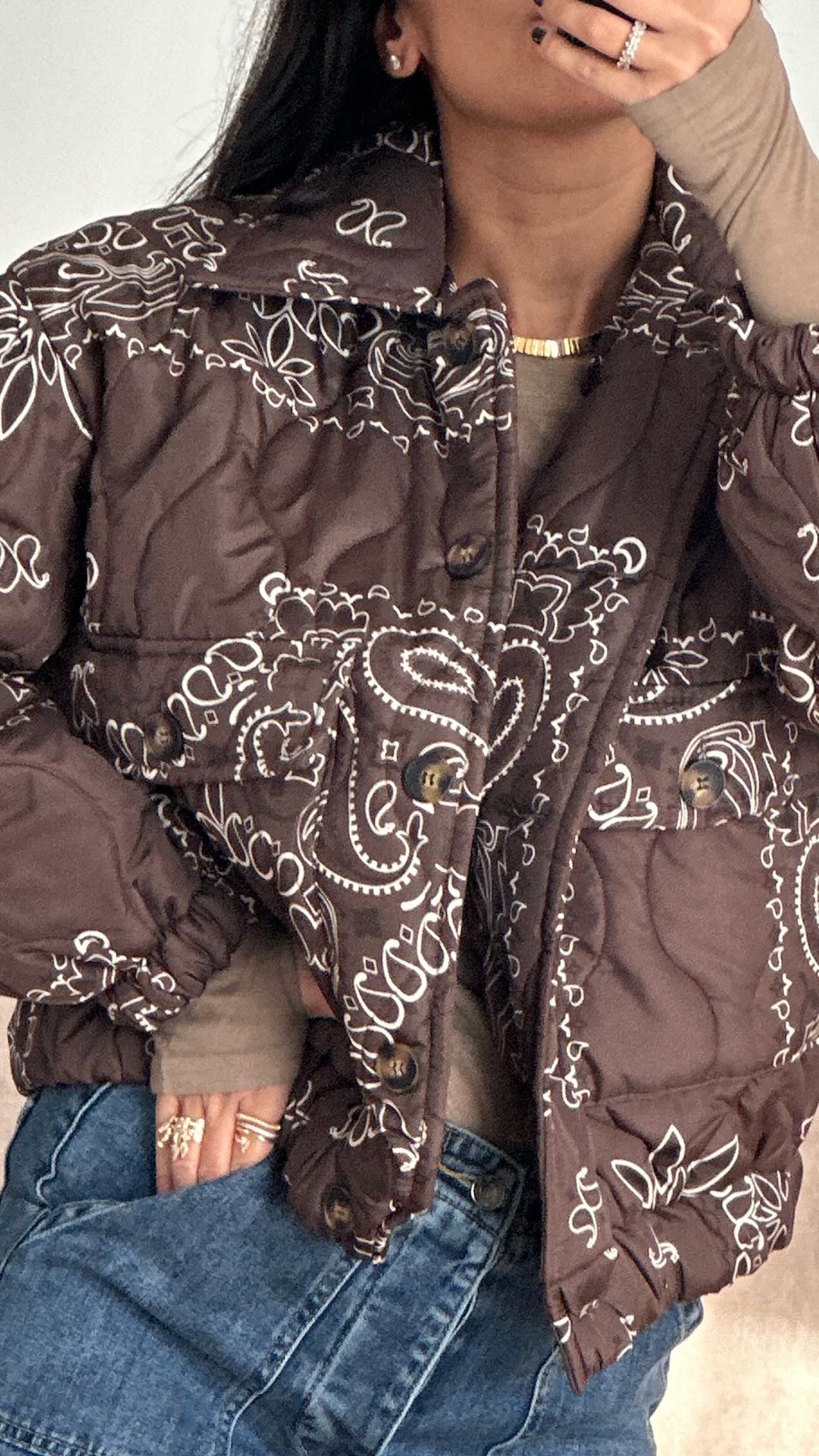 Doudoune bandana