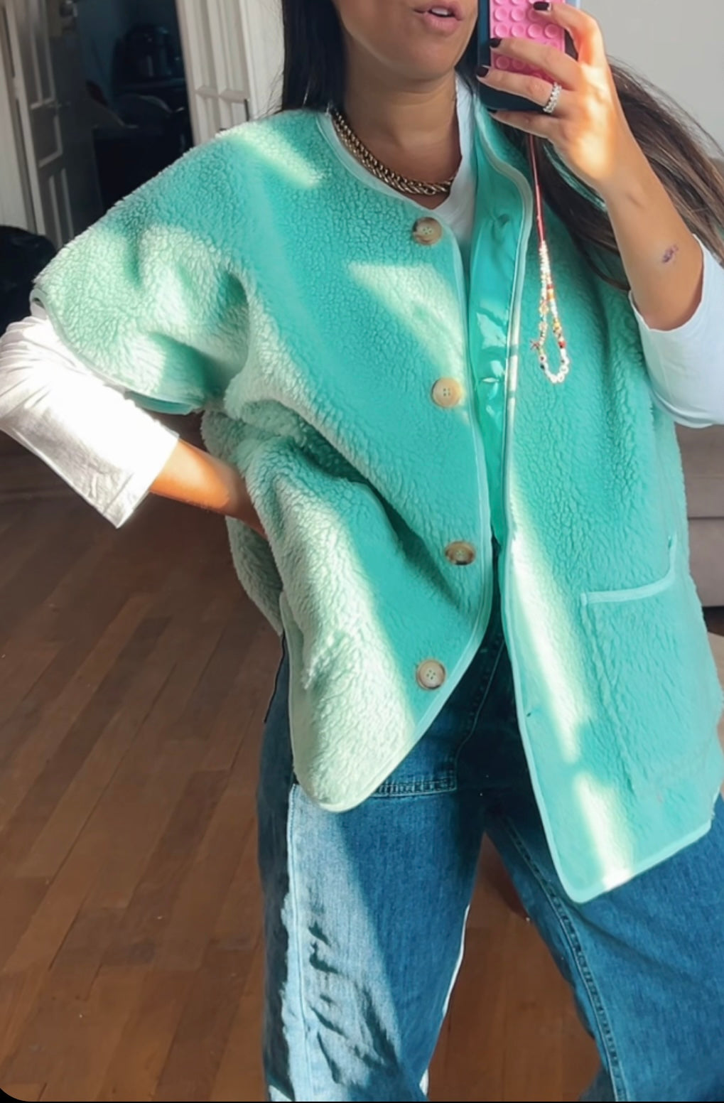 Veste moumoute BELLA