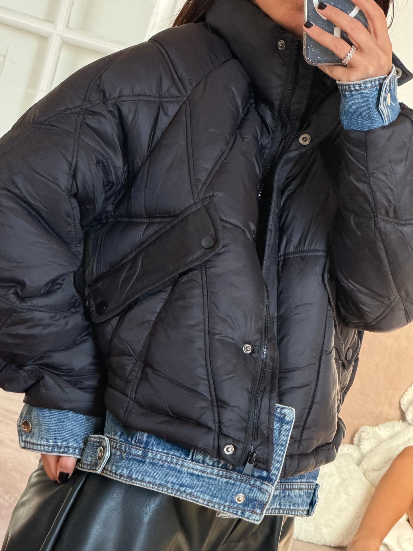 Doudoune jean