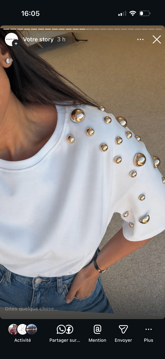 Tee shirt boule Rebecca