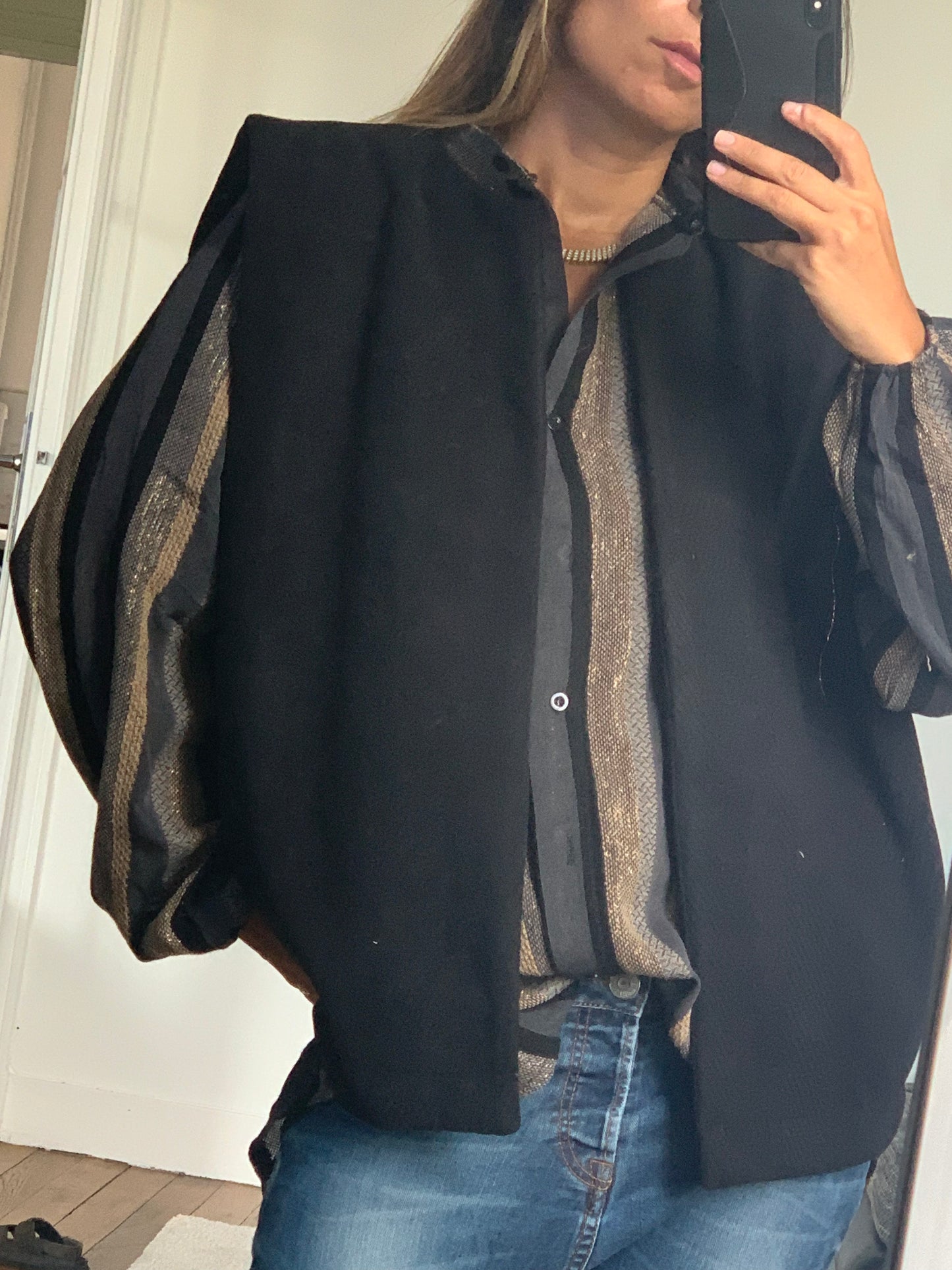 Veste epaulette sans manches