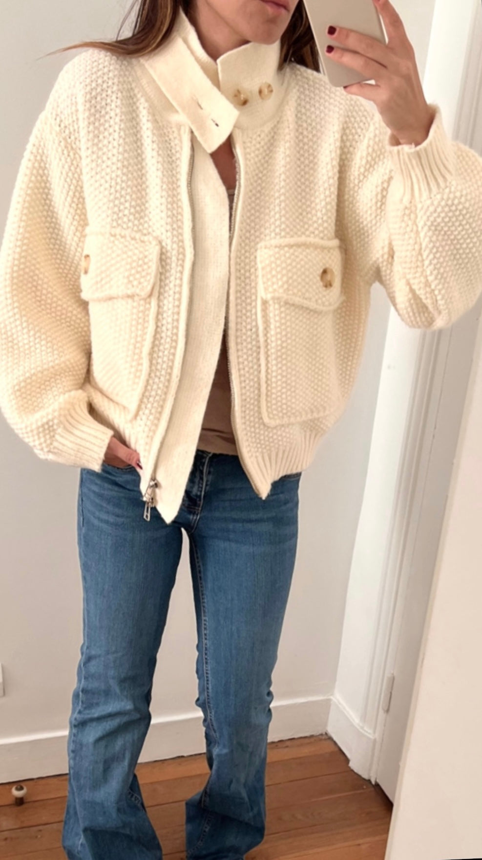 Gilet maille Andy